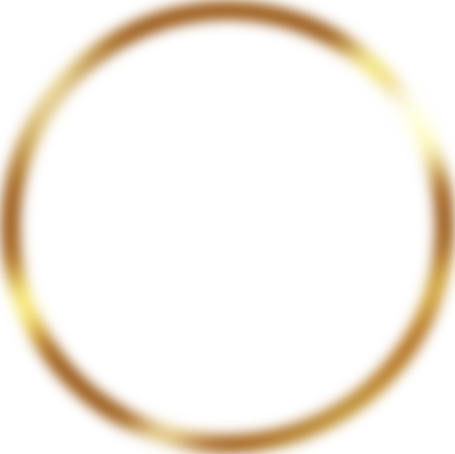 Gold Circle Shape